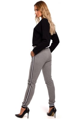 Spodnie Damskie Model MOE460 Grey - Moe - s