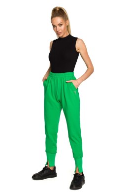 Spodnie Dresowe Model MOE692 Green - Moe - L
