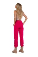 Spodnie Dresowe Model MOE760 Malina - Moe - XL