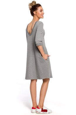 Sukienka Model MOE417 Grey - Moe - M