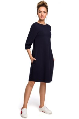 Sukienka Model MOE417 Navy - Moe - S