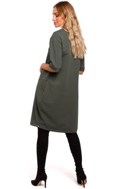 Sukienka Model MOE451 Military Green - Moe - L