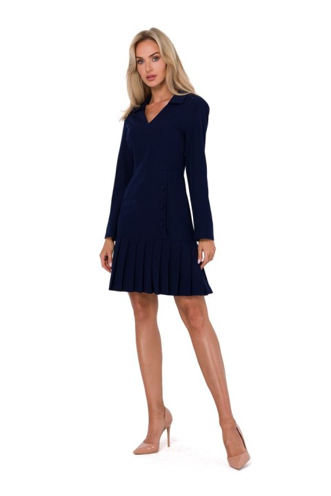 Sukienka Model MOE752 Navy - Moe Hurtownia odzieży on-line, moda damska, bielizna i obuwie dla kobiet - Matterhorn.pl - L Sukienka Model MOE752 Navy - Moe Hurtownia odzieży on-line, moda damska, bielizna i obuwie dla kobiet - Matterhorn.pl - L