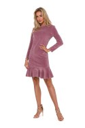 Sukienka Model MOE765 Dirty Pink - Moe - M Sukienka Model MOE765 Dirty Pink - Moe - M
