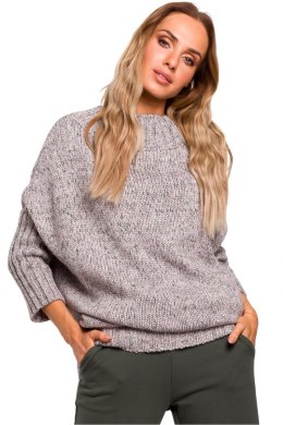 Sweter Damski Model MOE470 Grey - Moe - L/XL