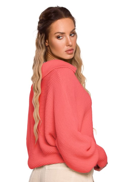 Sweter Damski Model MOE687 Brzoskwinia - Moe - L/XL Sweter Damski Model MOE687 Brzoskwinia - Moe - L/XL