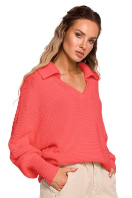 Sweter Damski Model MOE687 Brzoskwinia - Moe - S/M