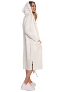 Sweter Kardigan Model MOE596 Ecru - Moe - uniwersalny