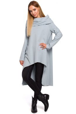 Tunika Model MOE477 Gołębia - Moe - 2XL/3XL