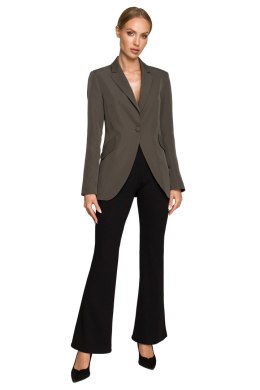 Żakiet Model MOE701 Khaki - Moe - XL