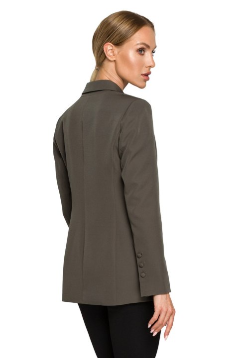 Żakiet Model MOE701 Khaki - Moe - XL Żakiet Model MOE701 Khaki - Moe - XL