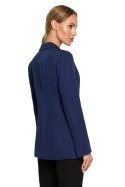 Żakiet Model MOE701 Navy - Moe - XXL Żakiet Model MOE701 Navy - Moe - XXL