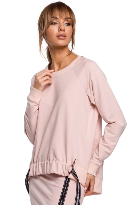 Bluza Damska Model MOE492 Pink - Moe - M Bluza Damska Model MOE492 Pink - Moe - M