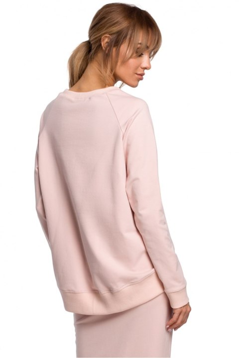 Bluza Damska Model MOE492 Pink - Moe - M Bluza Damska Model MOE492 Pink - Moe - M
