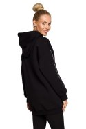 Bluza Damska Model MOE696 Black - Moe - S Bluza Damska Model MOE696 Black - Moe - S