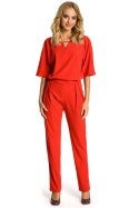 Kombinezon Damski Model MOE334 Red - Moe - XXL Kombinezon Damski Model MOE334 Red - Moe - XXL