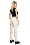 Spodnie Dresowe Model MOE692 Piasek - Moe - s Spodnie Dresowe Model MOE692 Piasek - Moe - s