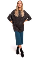 Sweter Damski Model MOE470 Grafit - Moe - L/XL Sweter Damski Model MOE470 Grafit - Moe - L/XL