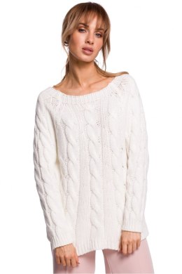 Sweter Damski Model MOE511 Ecru - Moe - S/M