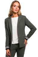 Żakiet Model MOE459 Military Green - Moe - M Żakiet Model MOE459 Military Green - Moe - M