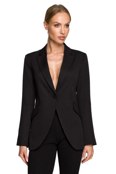 Żakiet Model MOE701 Black - Moe Hurtownia odzieży on-line, moda damska, bielizna i obuwie dla kobiet - Matterhorn.pl - XXL Żakiet Model MOE701 Black - Moe Hurtownia odzieży on-line, moda damska, bielizna i obuwie dla kobiet - Matterhorn.pl - XXL