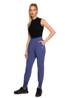 Spodnie Dresowe Model MOE692 Indygo - Moe - M