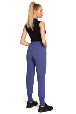 Spodnie Dresowe Model MOE692 Indygo - Moe - s
