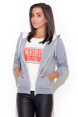 Bluza Damska Model K196 Grey - Katrus - M