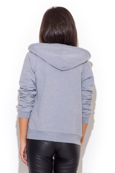 Bluza Damska Model K196 Grey - Katrus - M Bluza Damska Model K196 Grey - Katrus - M