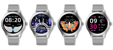 Damski SMARTWATCH G.Rossi SW014G-1 Srebrny Damski SMARTWATCH G.Rossi SW014G-1 Srebrny
