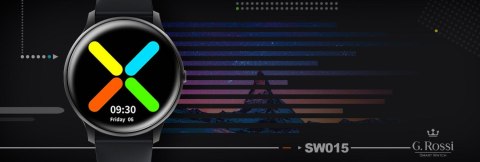 Damski SMARTWATCH G.Rossi SW015-1 Czarny Damski SMARTWATCH G.Rossi SW015-1 Czarny