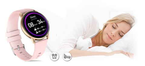 Damski SMARTWATCH G.Rossi SW015-2 Różowy Damski SMARTWATCH G.Rossi SW015-2 Różowy