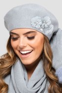 Beret Model Alaska Grey - Kamea - uniwersalny Beret Model Alaska Grey - Kamea - uniwersalny