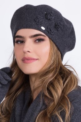 Beret Model Ariel Grafit - Kamea - uniwersalny