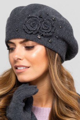 Beret Model Barcelona Grafit - Kamea - uniwersalny