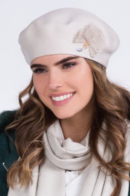 Beret Model Elza Beige - Kamea - uniwersalny