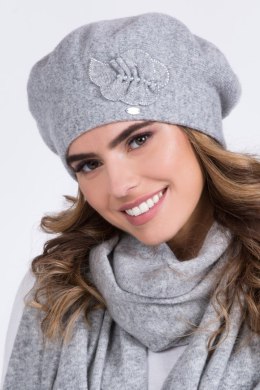 Beret Model Justa Grey - Kamea - uniwersalny