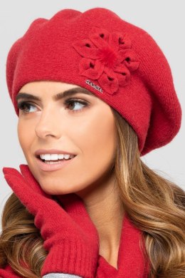 Beret Model Sewilla Red - Kamea - uniwersalny