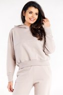 Bluza Damska Model M318 Beige - Infinite You - S/M Bluza Damska Model M318 Beige - Infinite You - S/M
