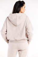 Bluza Damska Model M318 Beige - Infinite You - S/M Bluza Damska Model M318 Beige - Infinite You - S/M