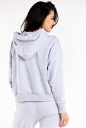 Bluza Damska Model M318 Grey - Infinite You - S/M Bluza Damska Model M318 Grey - Infinite You - S/M