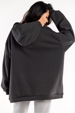 Bluza Damska Model M323 Grafit - Infinite You - uniwersalny