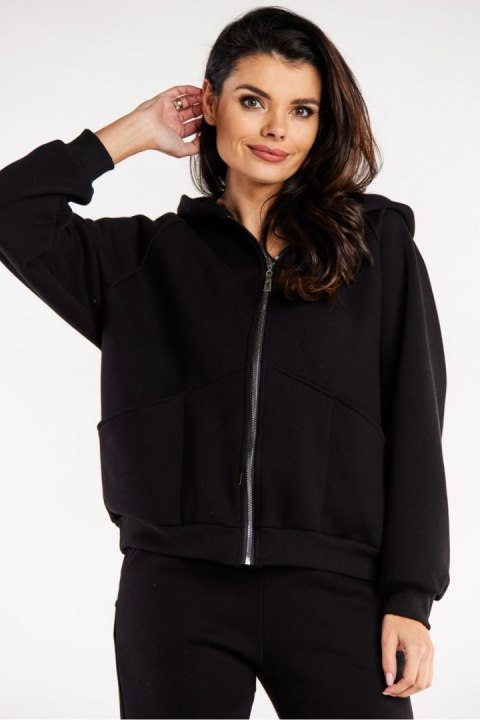 Bluza Damska Model M324 Black - Infinite You - L/XL Bluza Damska Model M324 Black - Infinite You - L/XL