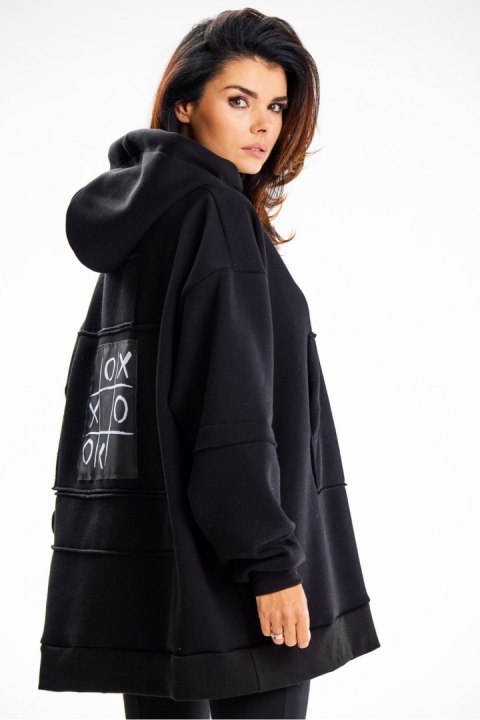 Bluza Damska Model M332 Black - Infinite You - uniwersalny Bluza Damska Model M332 Black - Infinite You - uniwersalny