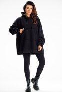 Bluza Damska Model M332 Black - Infinite You - uniwersalny Bluza Damska Model M332 Black - Infinite You - uniwersalny