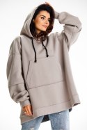 Bluza Damska Model M332 Grey - Infinite You - uniwersalny Bluza Damska Model M332 Grey - Infinite You - uniwersalny