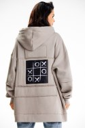 Bluza Damska Model M332 Grey - Infinite You - uniwersalny Bluza Damska Model M332 Grey - Infinite You - uniwersalny