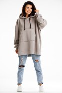 Bluza Damska Model M332 Grey - Infinite You - uniwersalny Bluza Damska Model M332 Grey - Infinite You - uniwersalny
