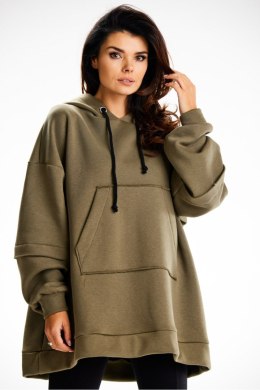 Bluza Damska Model M332 Khaki - Infinite You - uniwersalny