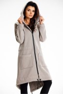 Bluza Damska Model M333 Grey - Infinite You - S/M Bluza Damska Model M333 Grey - Infinite You - S/M